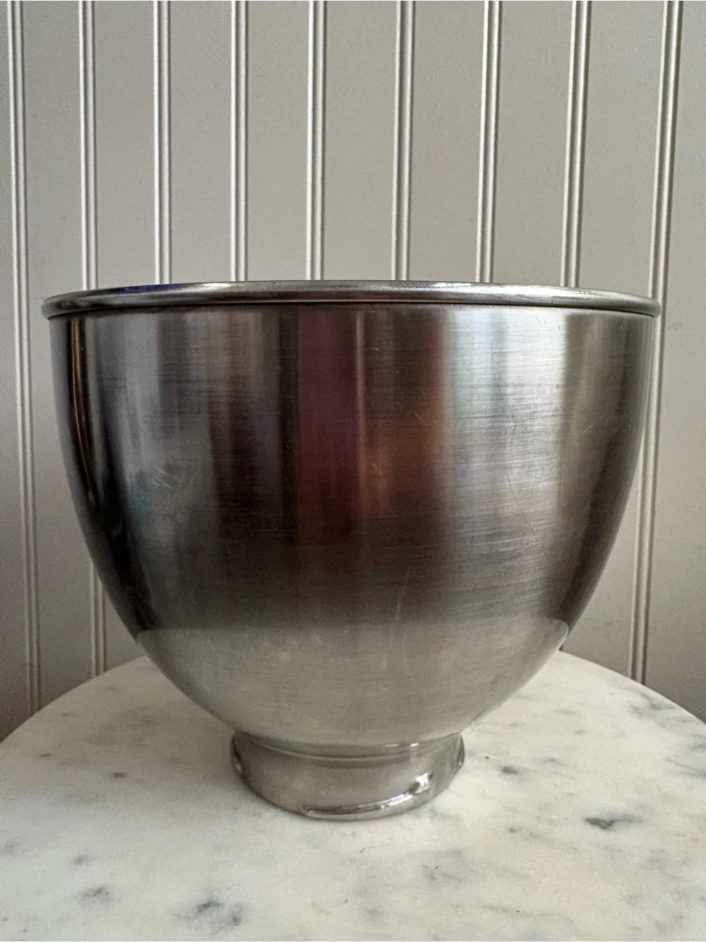 Vintage KitchenAid K45 Stainless Steel Bowl Twist Lock Base Stand Mixer VTG